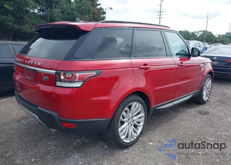 2016 Land Rover Range Rover Sport 3.0L V6 Supercharged Hse из США, поврежденный, VIN SALWR2VF8GA650247